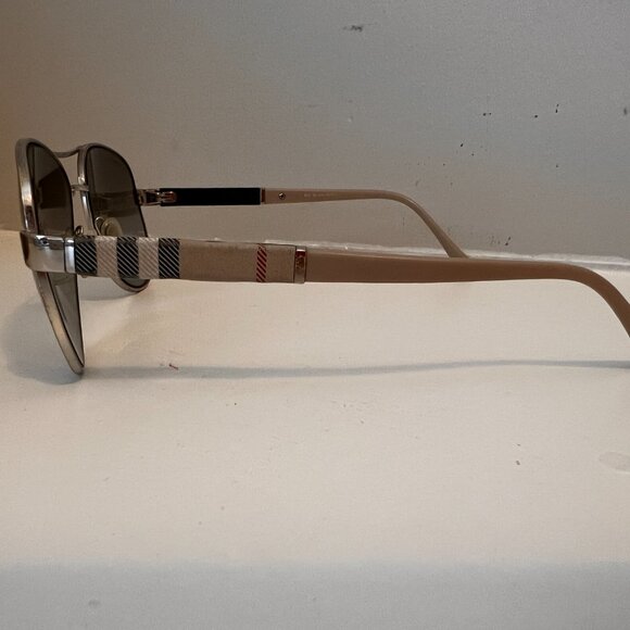 Burberry Mirrored Aviator Sunglasses main image 4